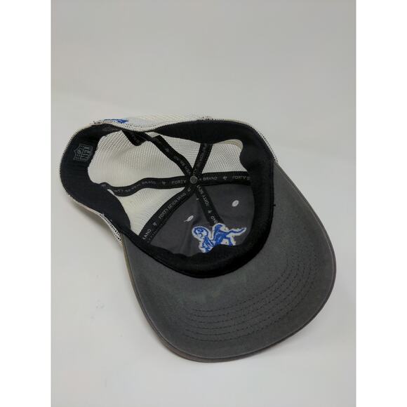 47 Brand NFL Indianapolis Colts Meshback Fitted Hat Embroidered SZ S-M Brown - Picture 9 of 12